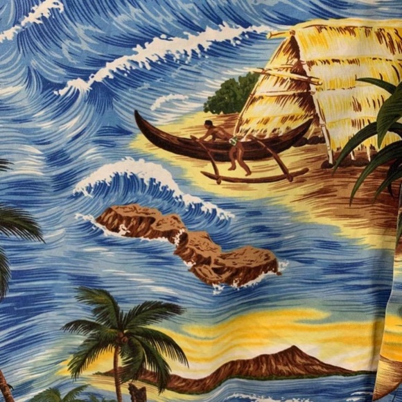 Winnie Fashion Vintage Hawaiian Aloha Shirt - Picture 2 of 6